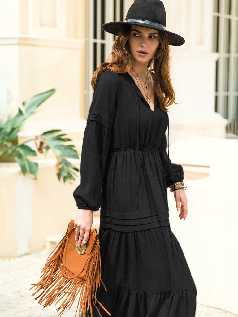 Bohemian Gipsy Style Black Skirt